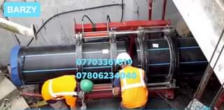 HDPE pipe welding