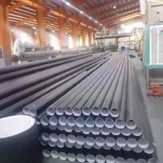 Polyethylene pipes three layers German specifications of a special type