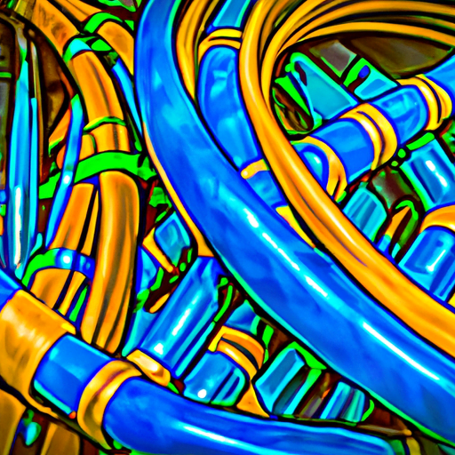 a vibrant image showcasing a network of 512x512 17052617